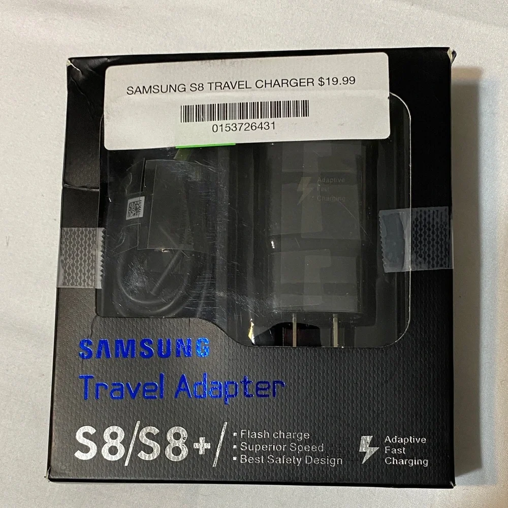 Samsung Black Travel Charger for S8/S8+
